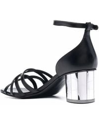Ferragamo - Ferragamo Strap-Detail Open-Toe Sandals - Lyst