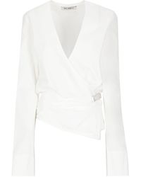 The Attico - Cotton Blouse - Lyst