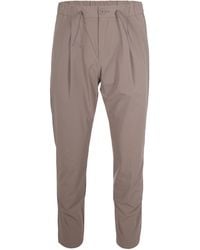 Herno - Regular Drawstring Pants - Lyst