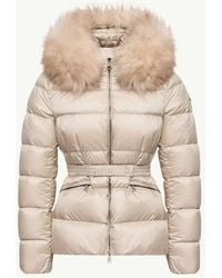 Moncler - Moncler Fur-Trimmed Quilted Down Jacket - Lyst