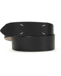 Maison Margiela - Grained Four-Stitch Belt Calf Leather Bos Taurus E Braces - Lyst