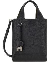 Hogan - Mini Leather Tote - Lyst
