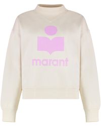 Isabel Marant - Moby Sweatshirt Cotton With Logo Sweatshirts - Lyst