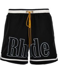 Rhude - ' Basketball' Swim Shorts - Lyst