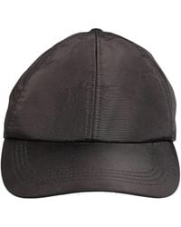 Dolce & Gabbana - Cotton 6 Panels Baseball Cap Hat Lamb Leather - Lyst
