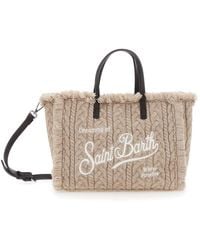 MC2 Saint Barth - Shoulder Bag Colette Knit Technical Fabric Polyester - Lyst