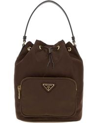 Prada - Re-Nylon Duet Bucket Bag - Lyst