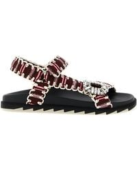 Roger Vivier - Slingback Sandals - Lyst