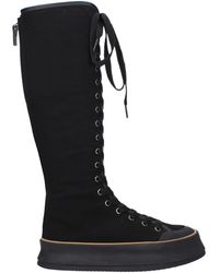 Max Mara - Hightop Laceup Platform Boots - Lyst