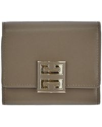 Givenchy - 4g Plaque Trifold Wallet - Lyst