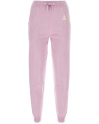 Isabel Marant - Lilac Cotton Blend Kira Joggers - Lyst