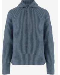 Allude - Sweater Cashmere And Silk - Lyst