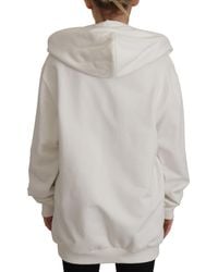 Dolce & Gabbana - Hoodie Pullover Embroidered Sweater Cotton Clothing - Lyst