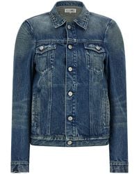 MM6 by Maison Margiela - Numeric Signature Mm6 Jacket Cotton Down Jacket, Parka, Casual - Lyst