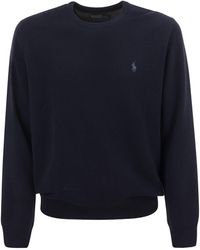 Ralph Lauren - Crew-neck Wool Sweater - Lyst
