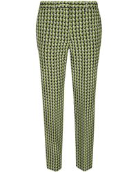 Etro - All-Over Printed Slim Trousers - Lyst