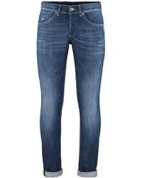 Dondup George Skinny-fit Denim Jeans in Blue for Men | Lyst