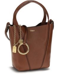 Chloé - Chloé Spin Shoulder Bag - Lyst