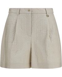 Moncler - Longue Saison Nylon Shorts Light - Lyst