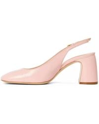 Emporio Armani - Patent Leather Slingback Pumps Shoes - Lyst