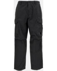 C.P. Company - Micro-Reps Cargo Trousers With A Large Lens - Lyst