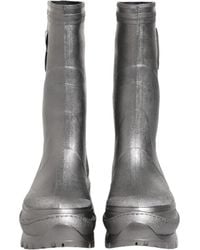 Dolce & Gabbana - Chunky Sole Rubber Boots - Lyst