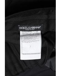 Dolce & Gabbana - Wool Formal Dress Trousers Pants Virgin Elastane - Lyst