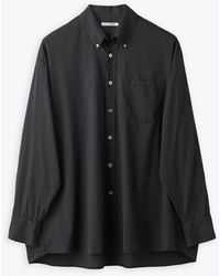 Our Legacy - Borrowed Bd Shirt Cotton Voile Button-Down Shirt - Lyst