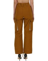 Rabanne - Cotton Pants Trousers - Lyst