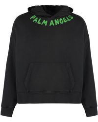 Palm Angels - Cotton Hoodie - Lyst