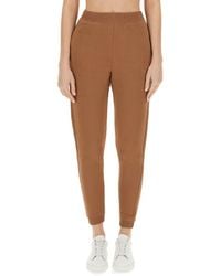 Max Mara - Logo Embroidered Jogging Trousers - Lyst