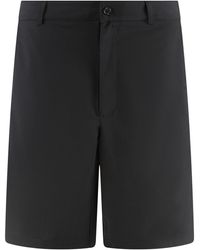 Department 5 - Bermuda Shorts Techno Fabric Wool - Lyst
