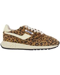 Autry - And Sneakers With Animalier Print - Lyst