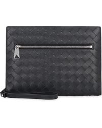 Bottega Veneta - Intrecciato Vn Leather Document Case Calfskin Laptop Bags & Briefcases - Lyst