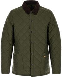 Barbour - Olive Heritage Liddesdale Jacket - Lyst