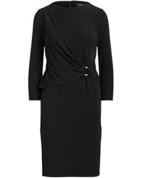Ralph Lauren - Fabiana Elbow Sleeve Day Dress - Lyst