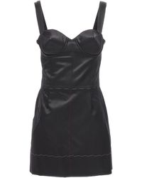 Maison Margiela - Contrast Stitching Corset Dress - Lyst