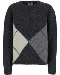 Semicouture - Pullover Keira Argyle Pull Polyester Tops - Lyst