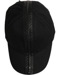 Dolce & Gabbana - Cotton Baseball Cap 6 Panels Hat Elastane - Lyst