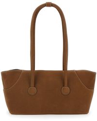 Marge Sherwood - Shoulder Bag Boat Shopper Large With Leather Details For Cow - Lyst