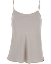 Herno - Scoop-Neck Top - Lyst