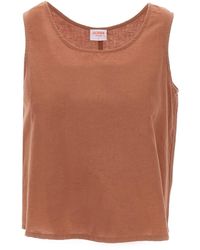 Sun 68 Ts Linen Stripes Mm in Gray | Lyst