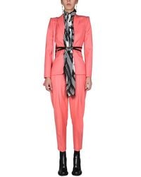 McQueen - Pants Peg Leg - Lyst