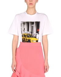 alexander mcqueen☆MCQUEEN GRAFFITI COTTON SHIRT 【18%OFF】