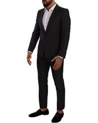 Dolce & Gabbana - Elegant Wool Martini Suit - Lyst