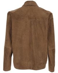 Arma - Jacket With Classic Collar - Lyst