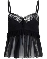 Chloé - Chloé Crêpe De Chine Camisole Top - Lyst