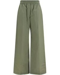 Brunello Cucinelli - Pants With Elasticated Waist - Lyst