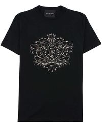 John Richmond - T-shirt With Print On The Front - Lyst
