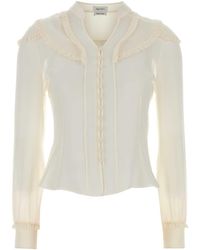 McQueen - Chiffon Shirt - Lyst